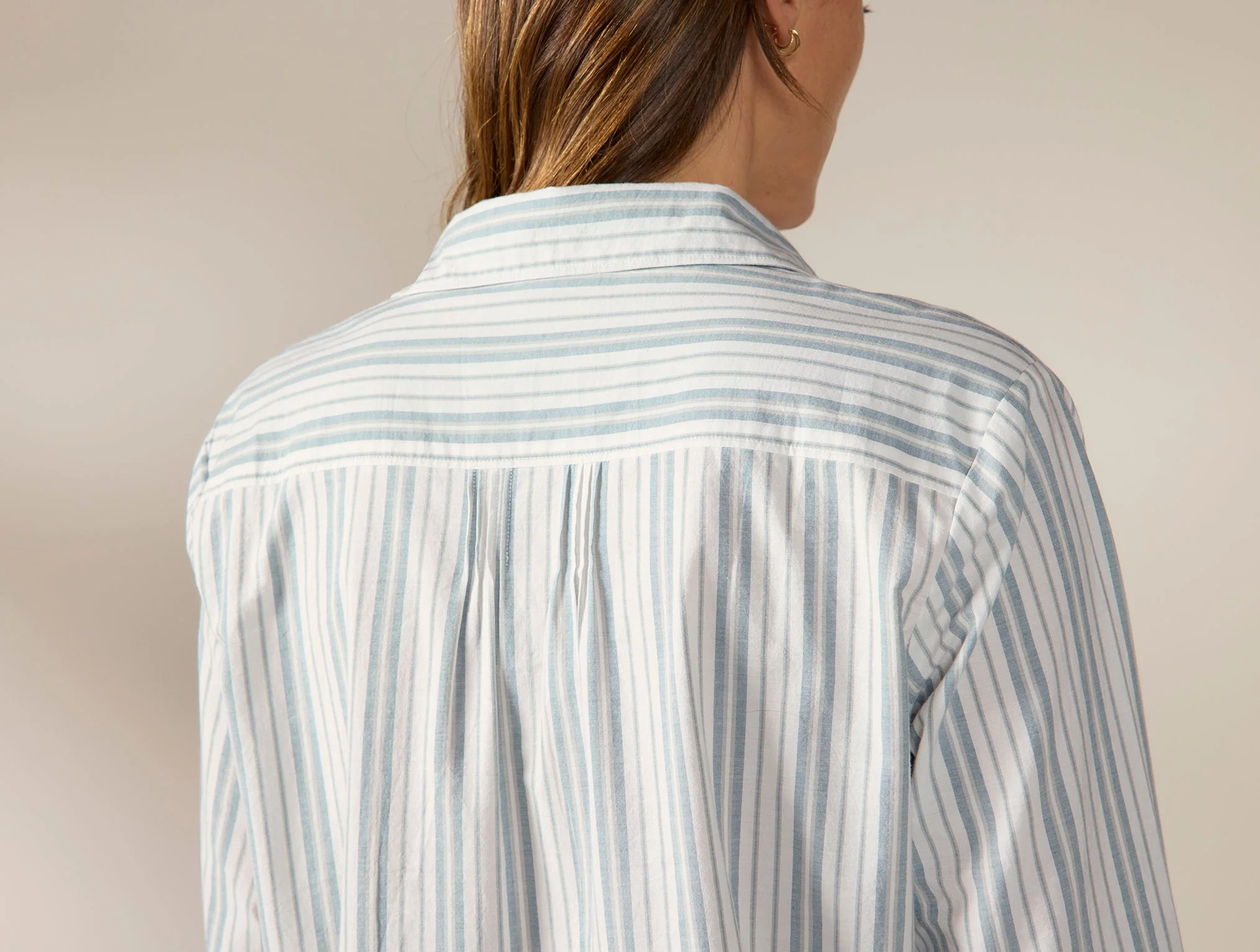 Women's Isla Organic Cotton Long Sleeve Pajama Set - Image 5