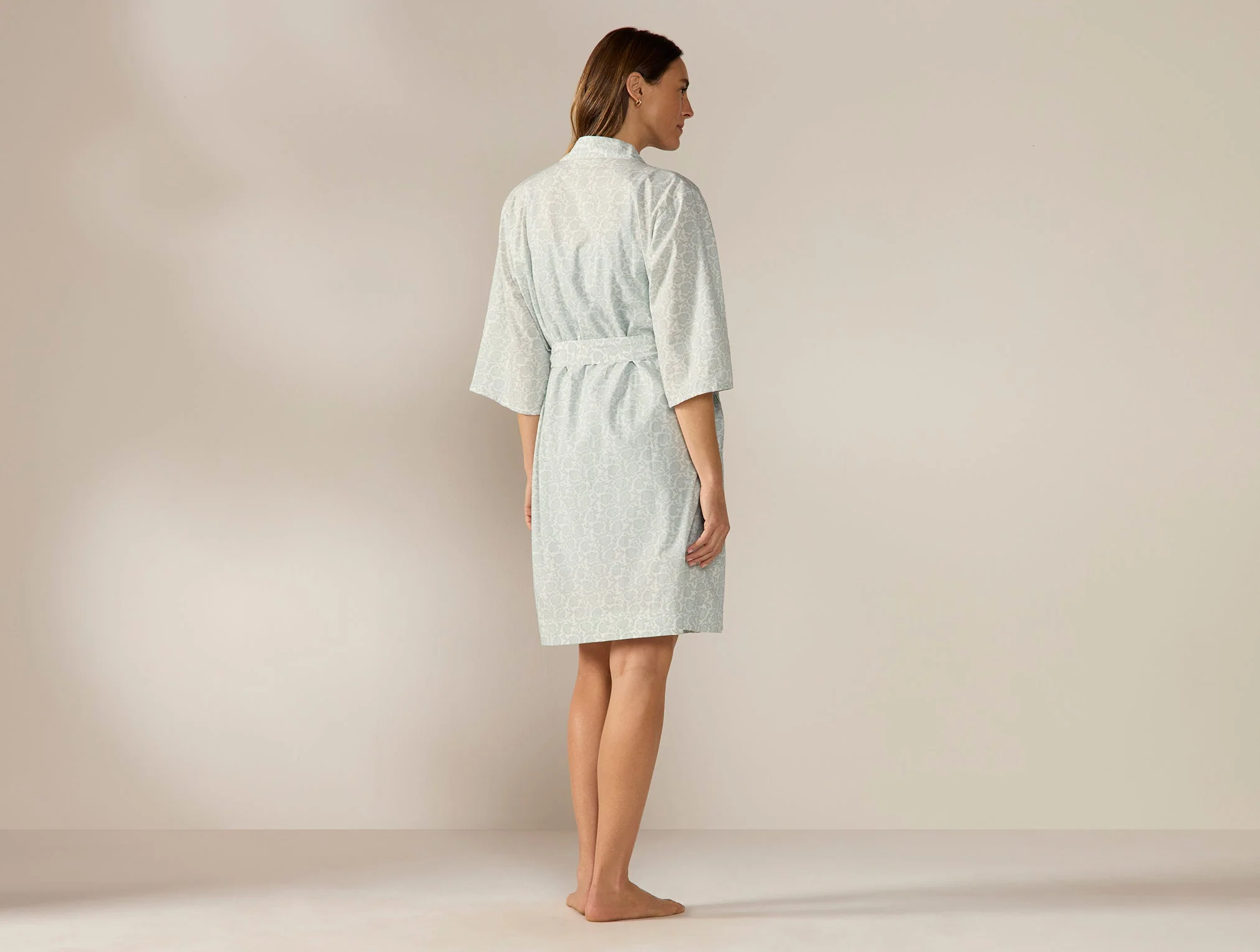 Women's Isla Organic Cotton Robe - Image 4