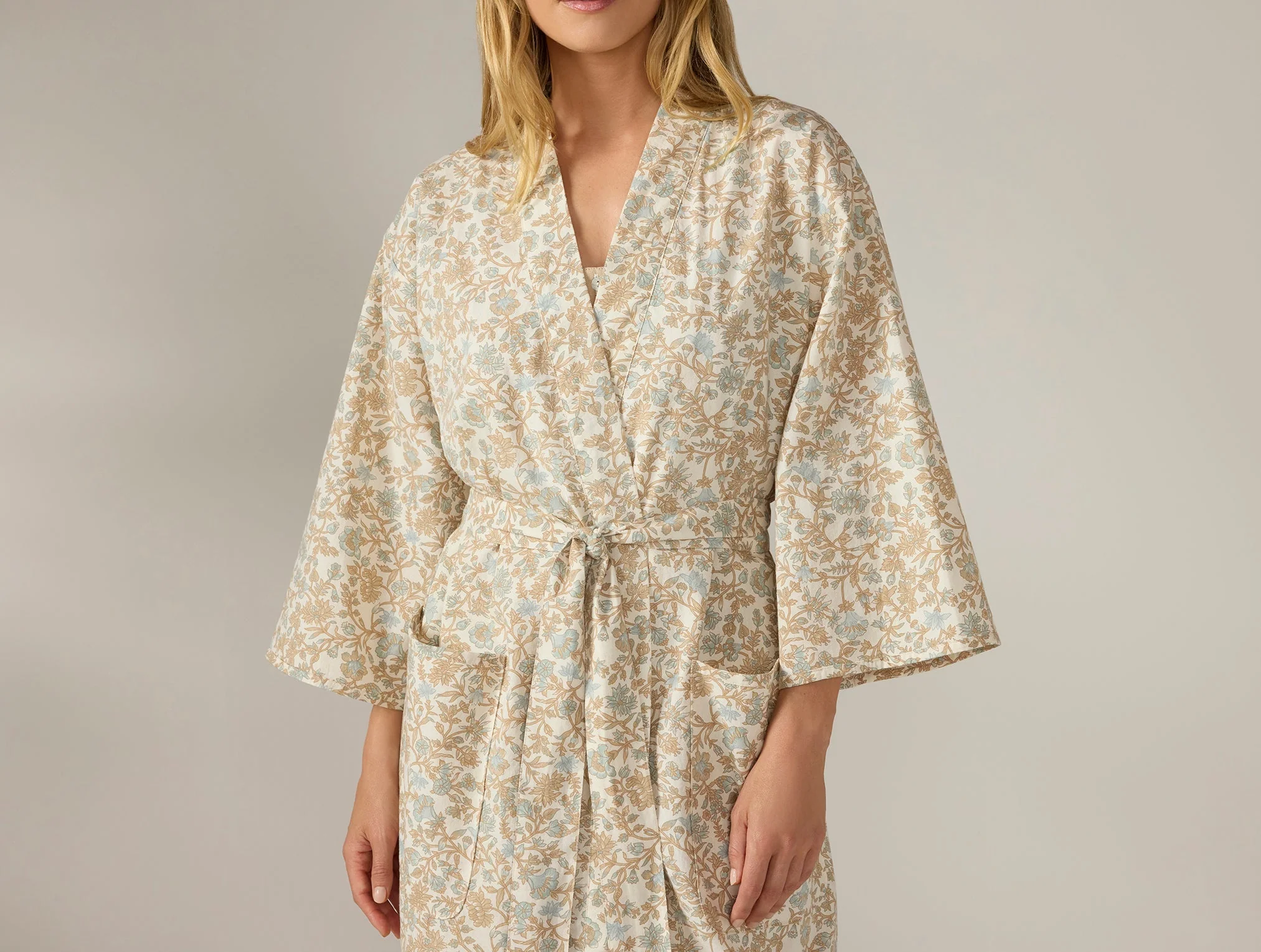 Women's Isla Organic Cotton Robe - Image 2
