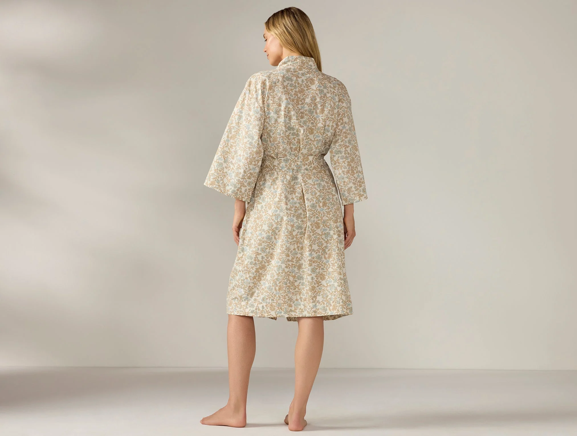 Women's Isla Organic Cotton Robe - Image 4