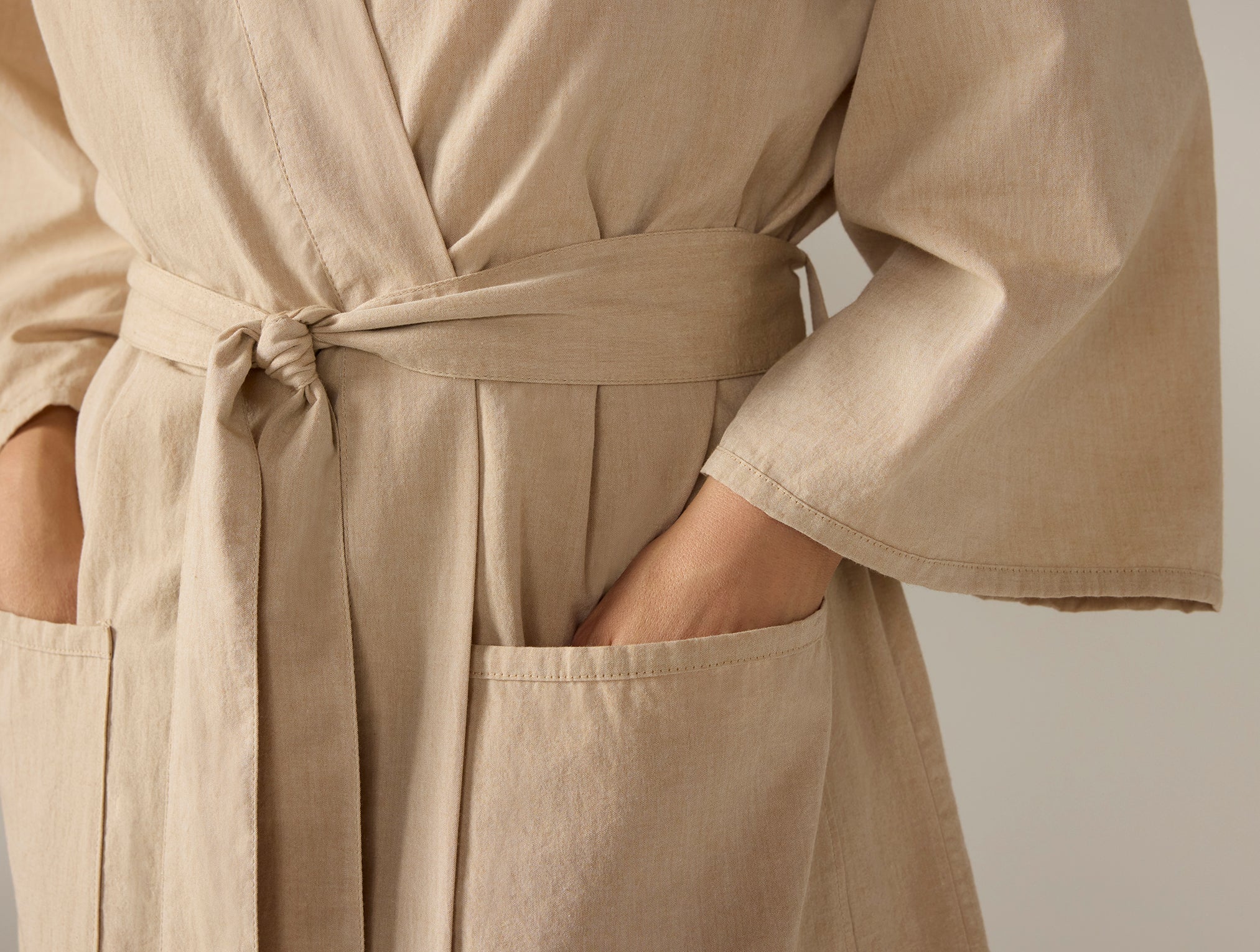 Women's Isla Organic Cotton Robe - Image 2