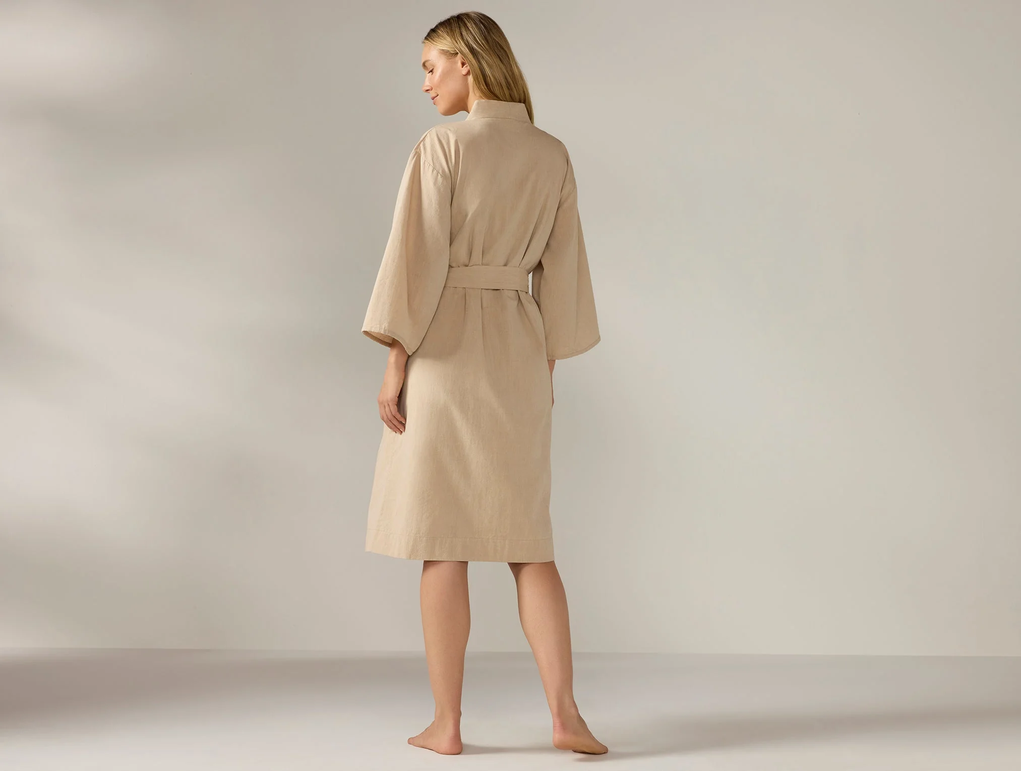Women's Isla Organic Cotton Robe - Image 5