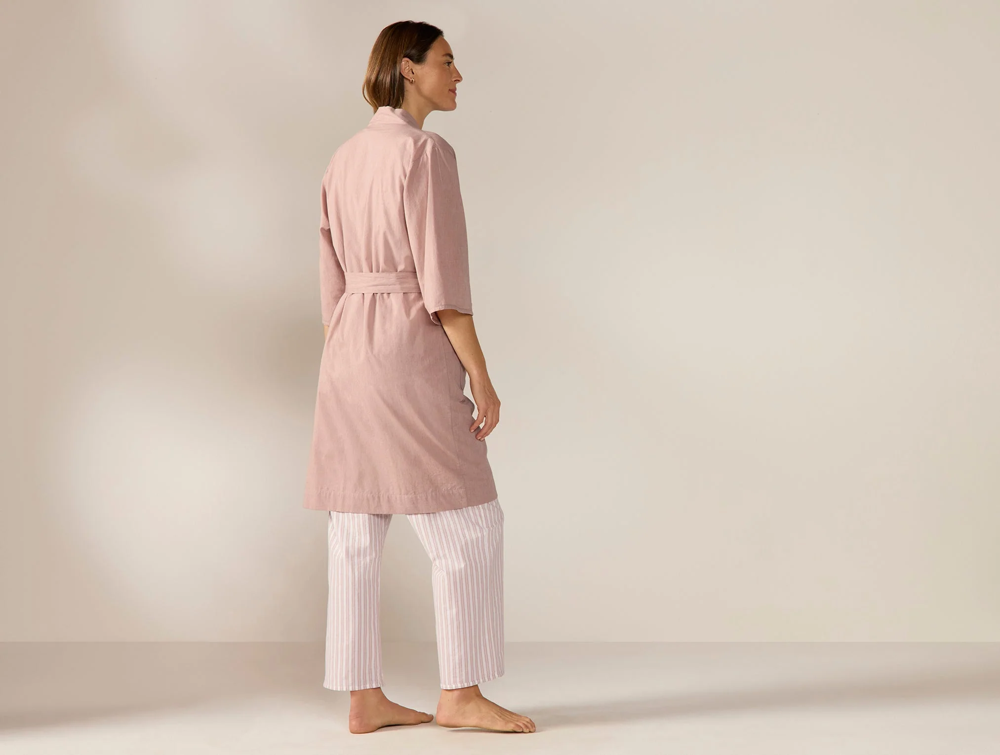 Women's Isla Organic Cotton Robe - Image 3