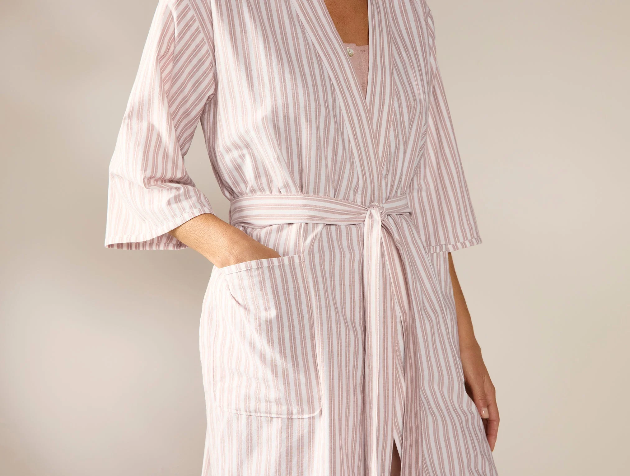 Women's Isla Organic Cotton Robe - Image 2