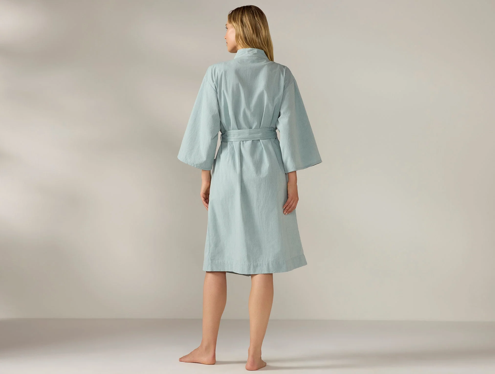 Women's Isla Organic Cotton Robe - Image 6