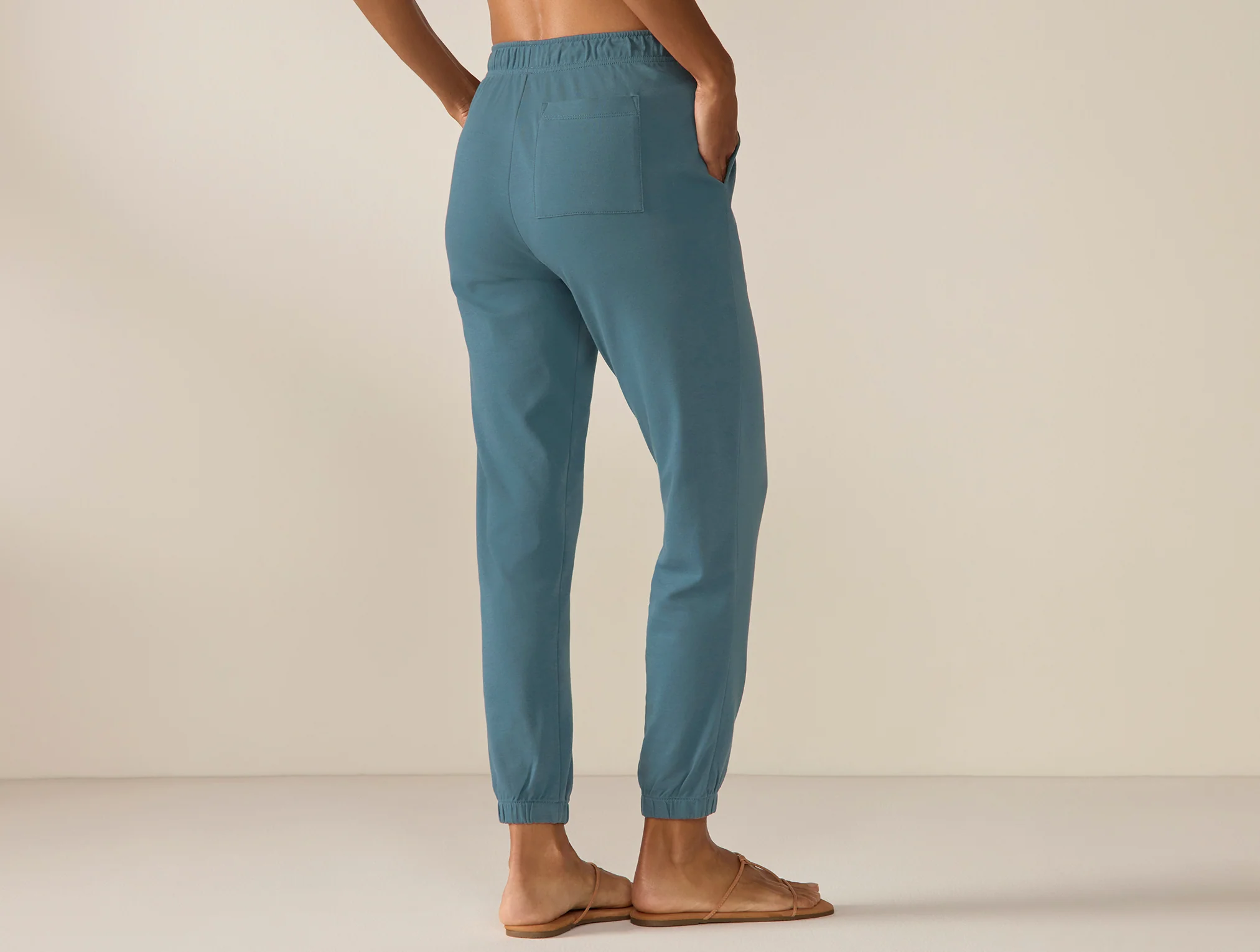 Women's Pima Organic Knit Jogger - Image 3