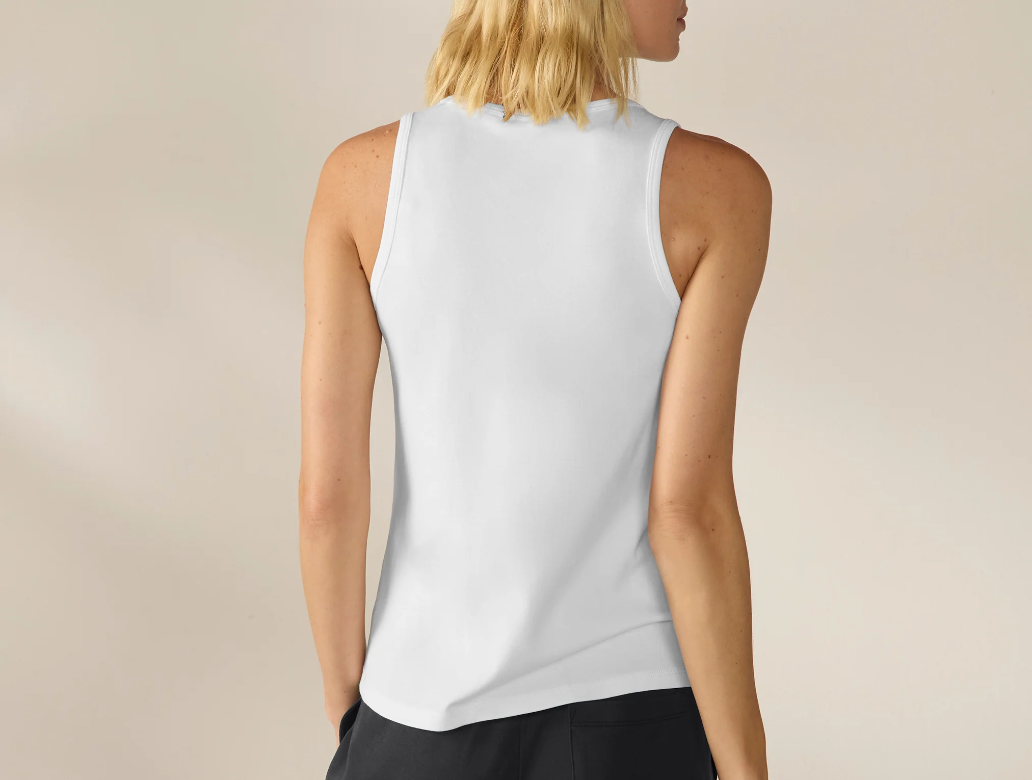 Women's Pima Organic Knit Tank Top - Image 3