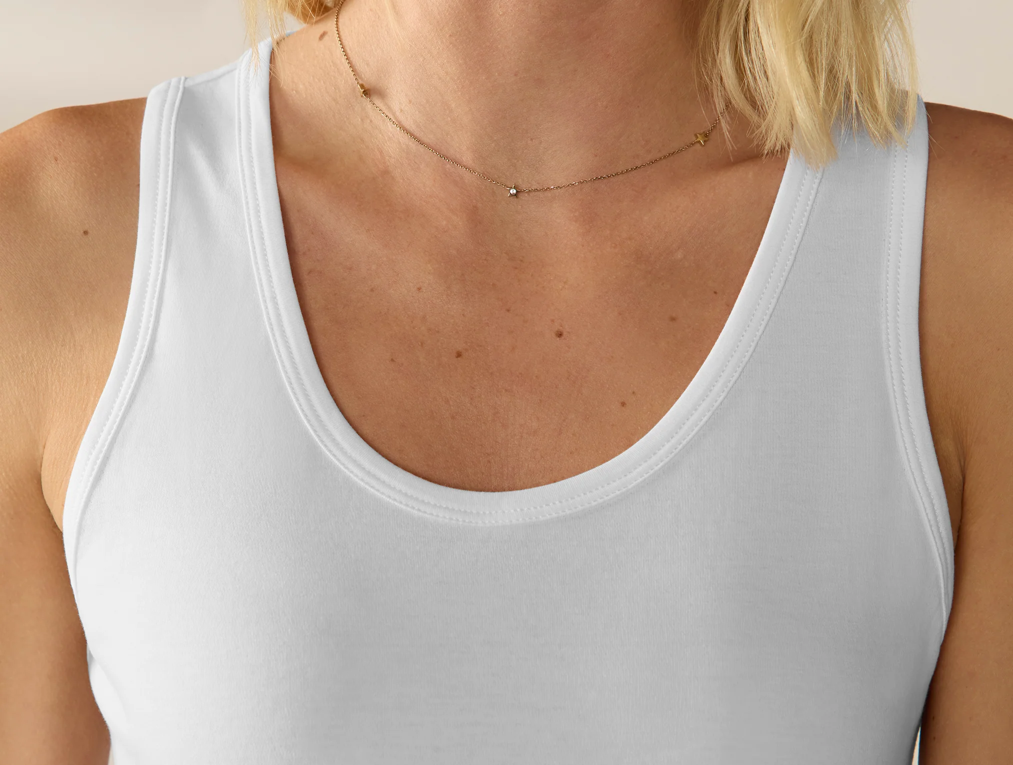 Women's Pima Organic Knit Tank Top - Image 4