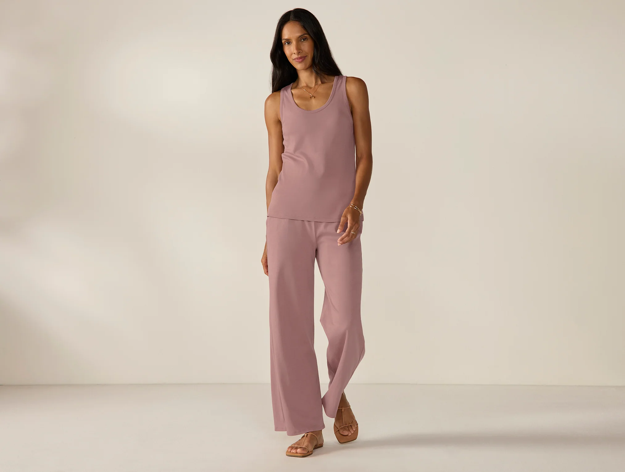 Women's Pima Organic Knit Tank Top - Image 2