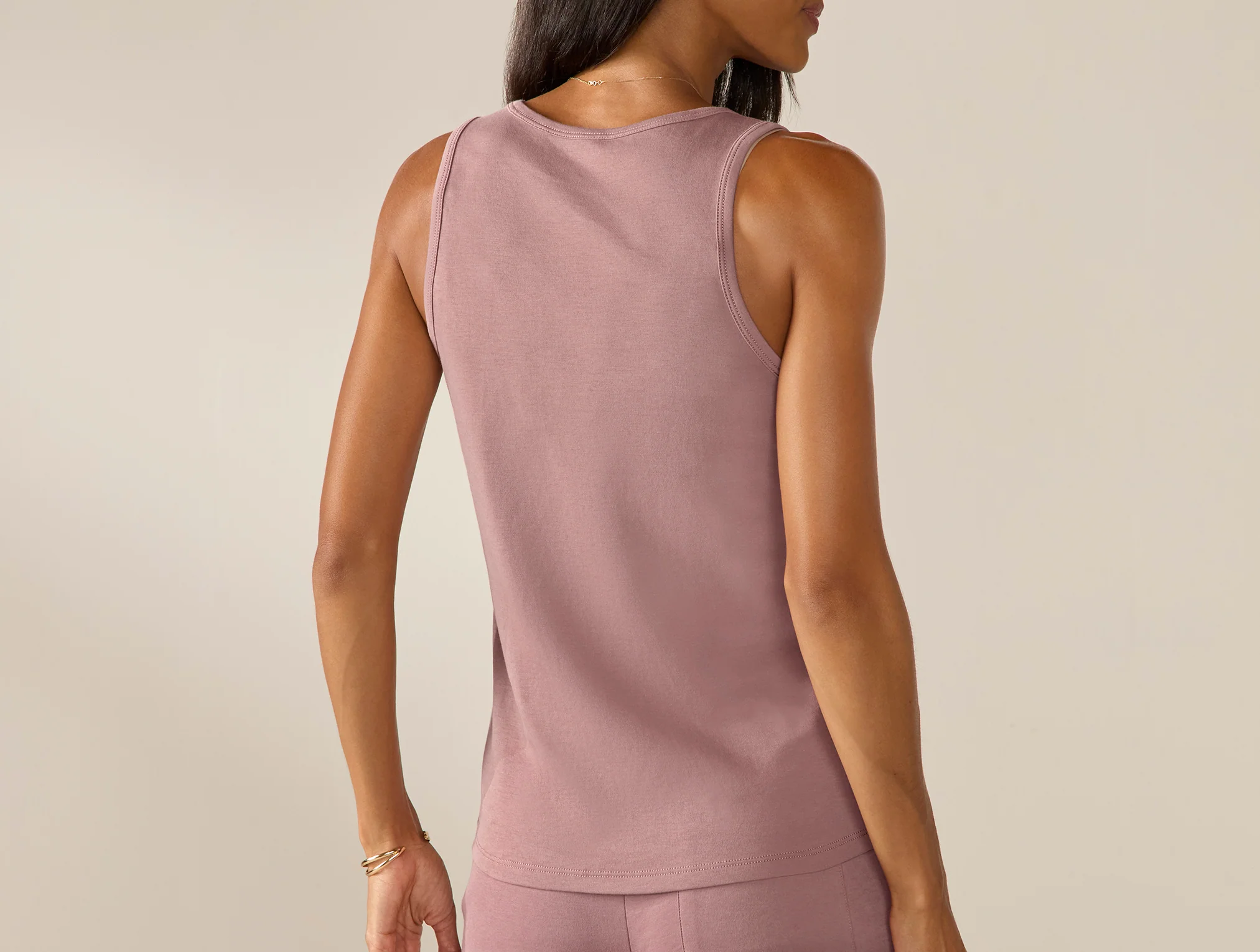 Women's Pima Organic Knit Tank Top - Image 3