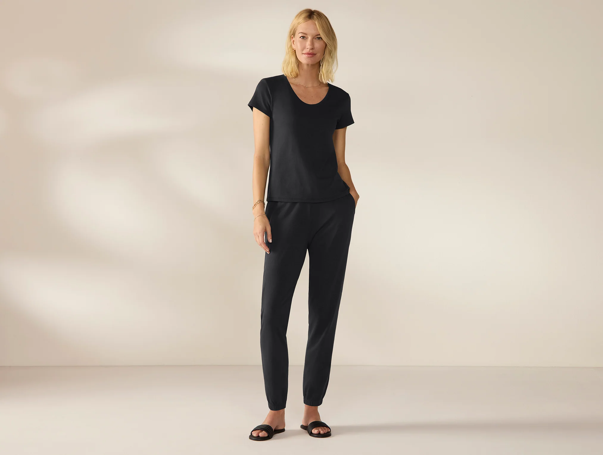 Women's Pima Organic Knit Tee - Image 2