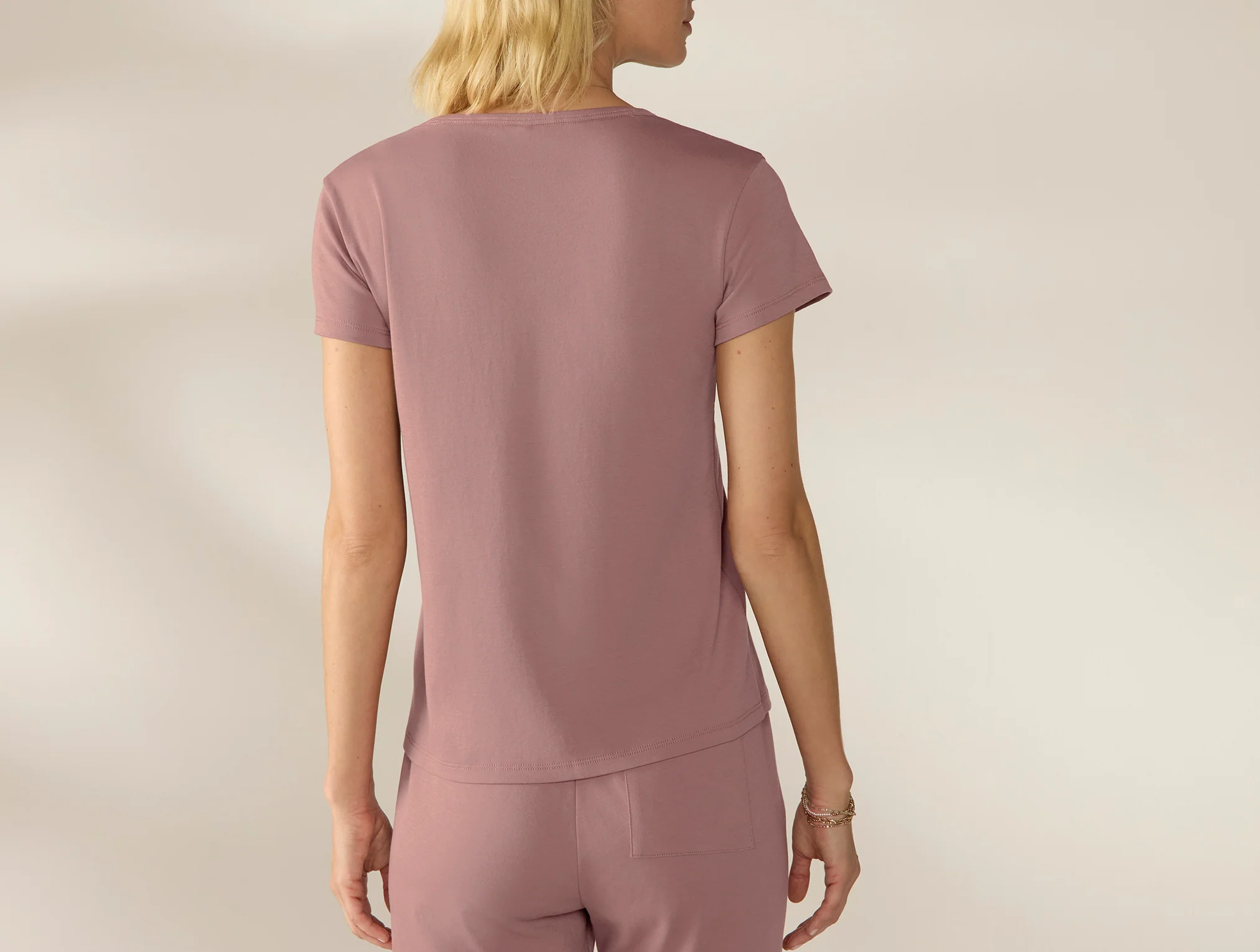 Women's Pima Organic Knit Tee - Image 3