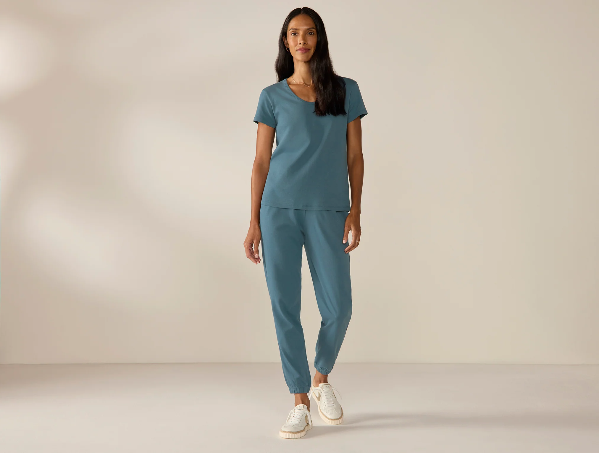 Women's Pima Organic Knit Tee - Image 2