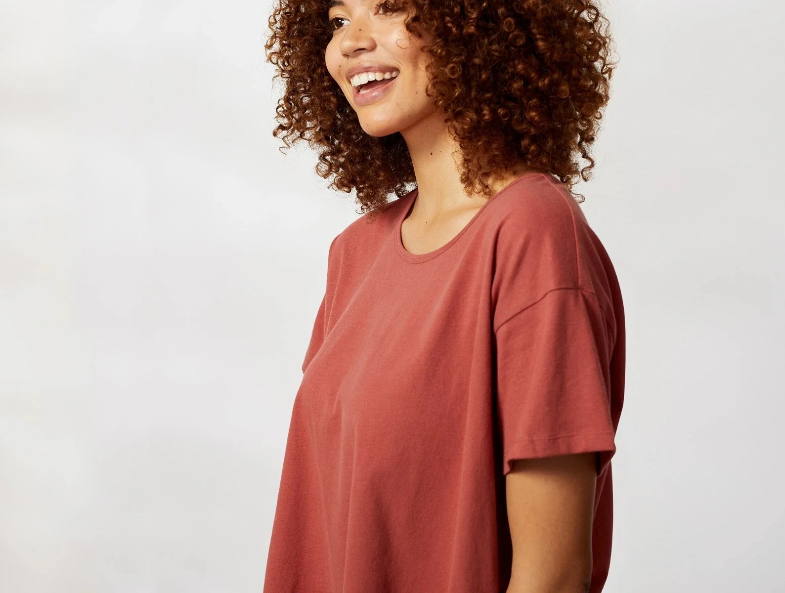 Women's Solstice Organic Boxy Tee - Renewed