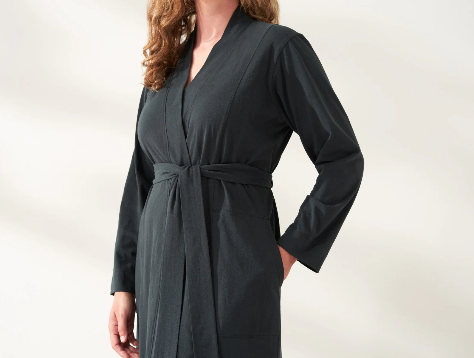 Women's Solstice Organic Relaxed Robe - Renewed - Image 3