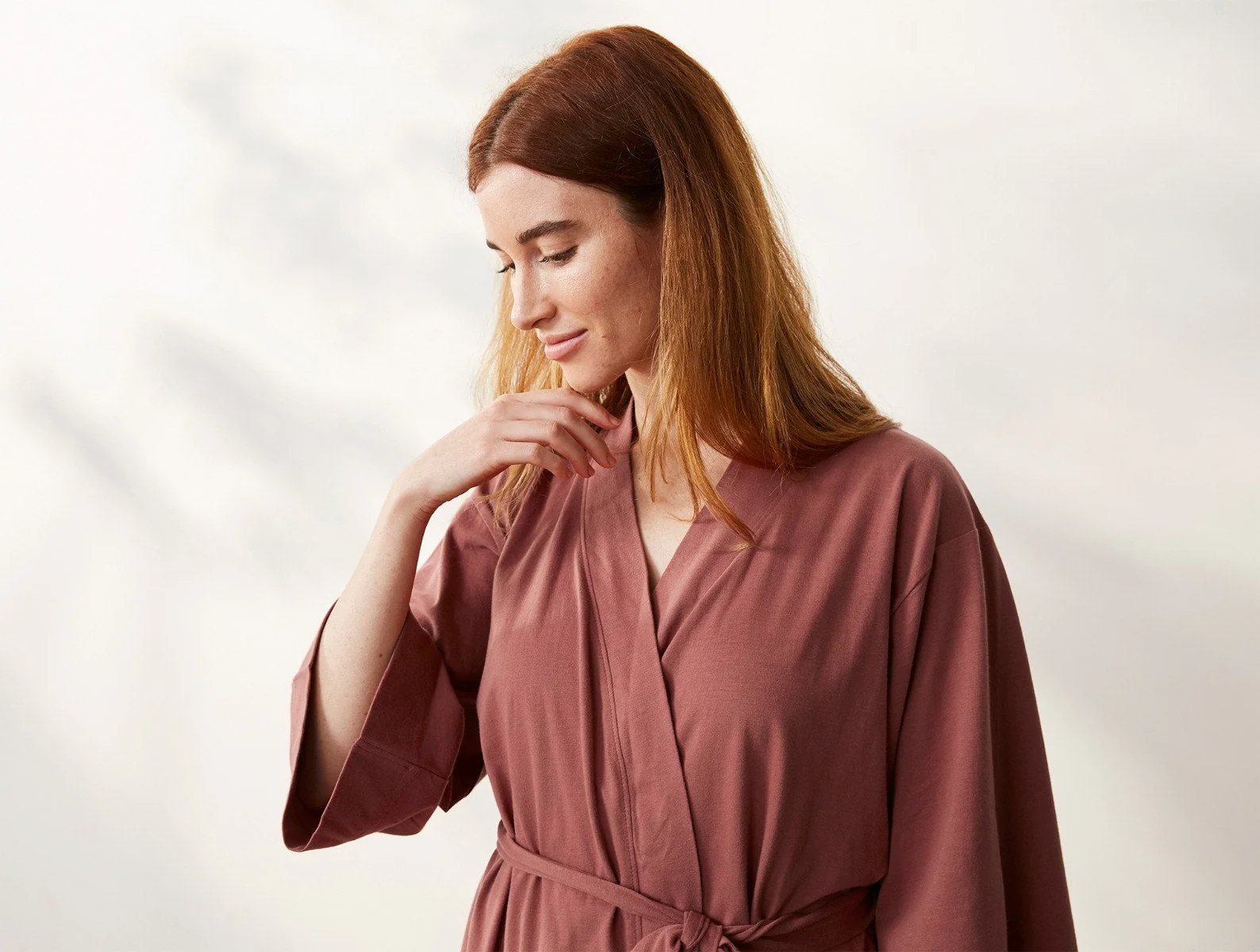 Women's Solstice Organic Short Robe - Renewed - Image 4