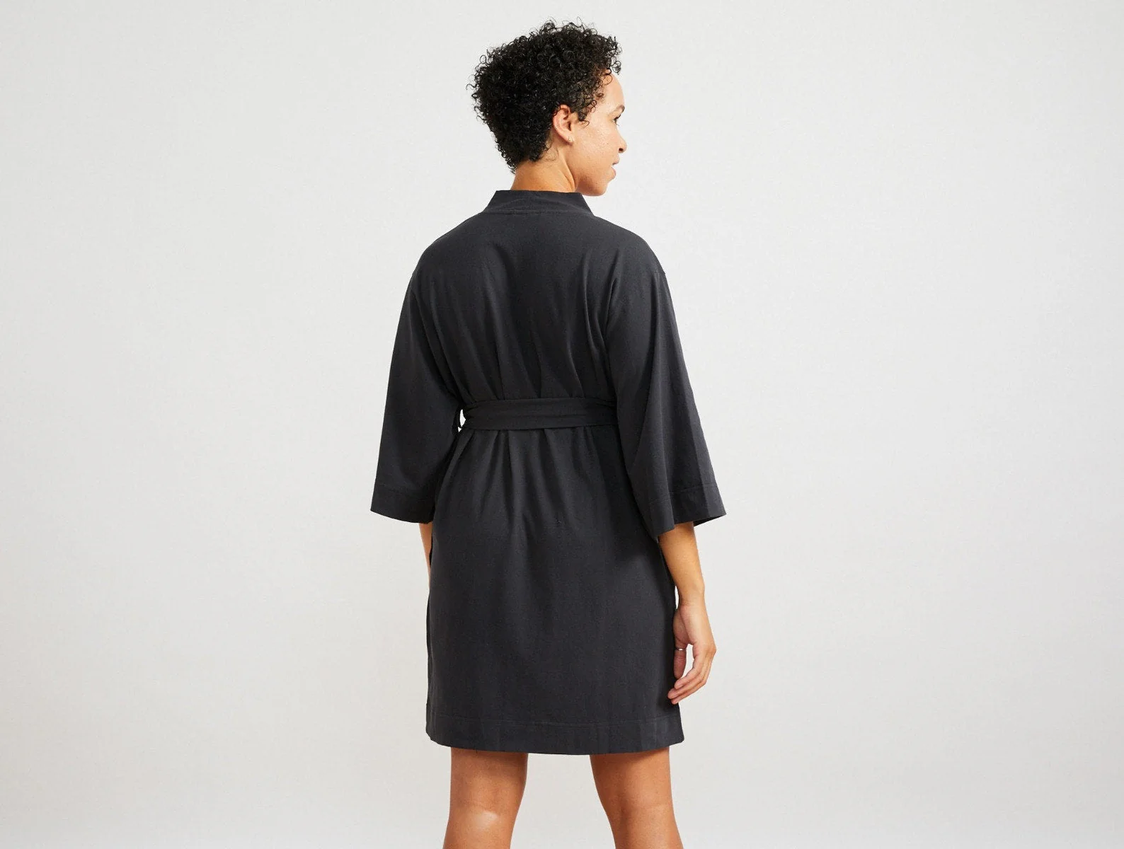 Women's Solstice Organic Short Robe - Renewed - Image 3